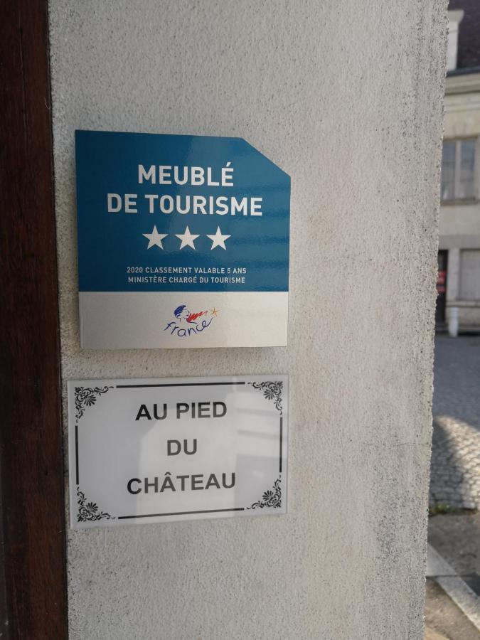 Au Pied Du Chateau Saint-Aignan  Exterior foto